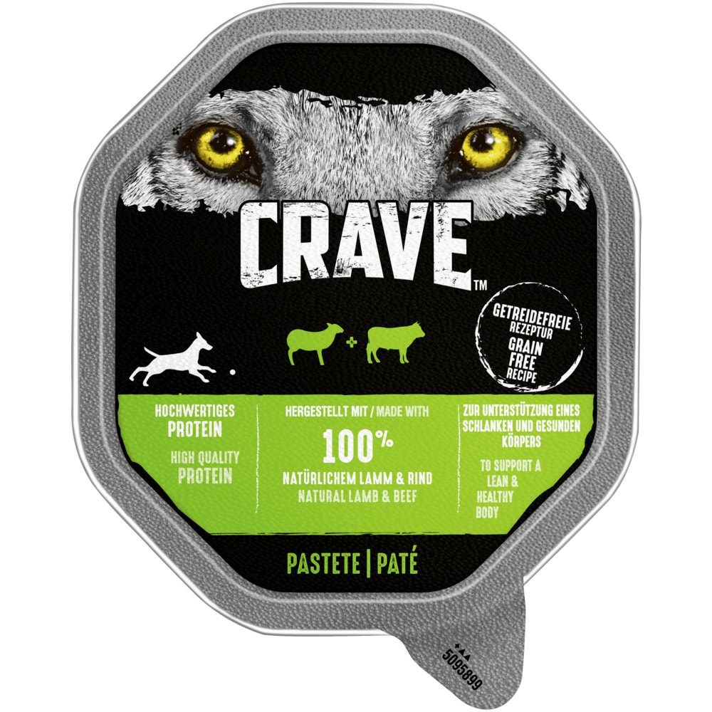 CRAVE™ Lamm & Rind in Pastete, 150g - 1