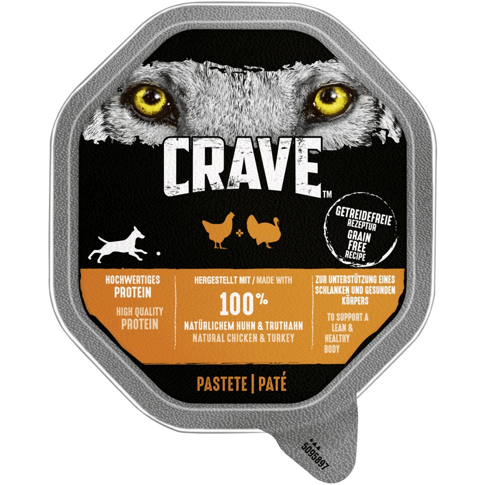 CRAVE™ Huhn & Truthahn in Pastete, 150g - 1