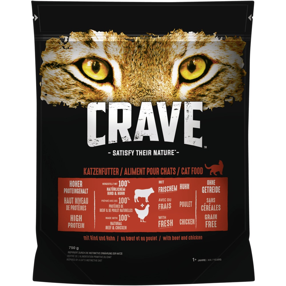 CRAVE™ Rind & Huhn, 750g & 7kg - 1